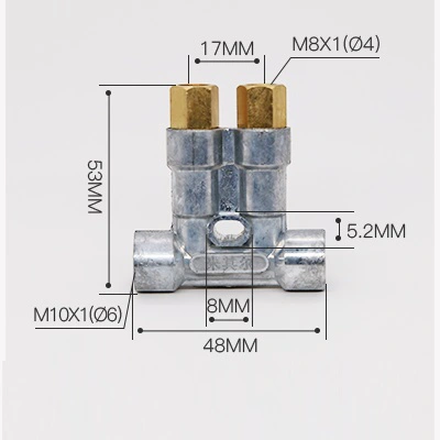 Chia dầu bôi trơn RH series