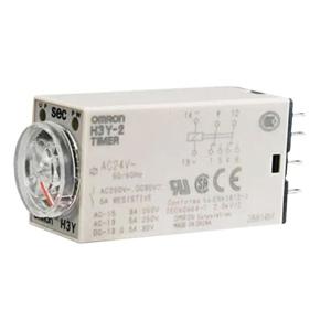 Bộ định thời On-delay OMRON H3Y-2 AC24 60S 8 chân dẹt