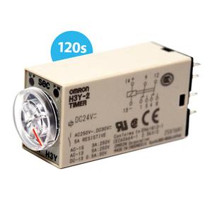 Bộ định thời On-delay OMRON H3Y-2 DC24 120S OMI 8 chân dẹt