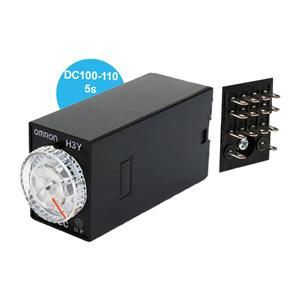 Bộ định thời On-delay OMRON H3Y-4-B DC100-110 5S 14 chân dẹt