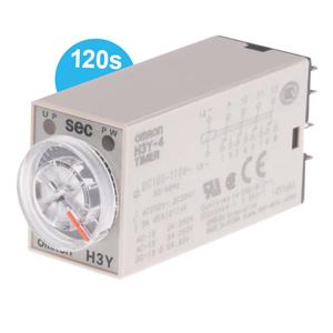 Bộ định thời On-delay OMRON H3Y-4 DC100-110 120S OMI 14 chân dẹt