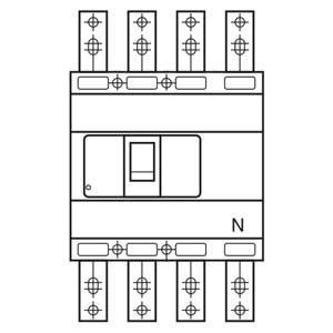 Aptomat chỉnh dòng MITSUBISHI NF800-HEW 4P 800A 70kA .