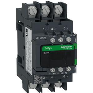 Công tắc tơ 3 pha SCHNEIDER LC1D80A6BNE 24-60VAC/DC 66A 37kW 1NO+1NC