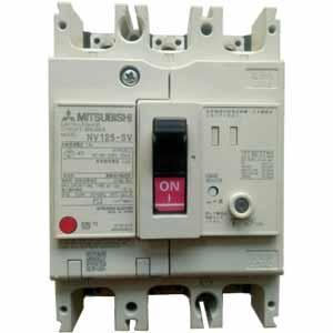 Aptomat khối chống giật 3 pha (ELCB) MITSUBISHI NV125-SV 3P 30A 30kA 30mA .