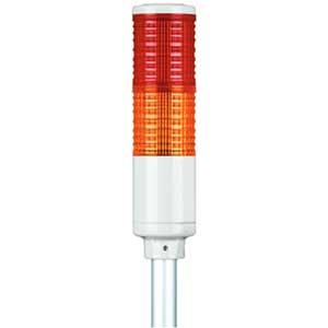 Đèn tháp QLIGHT ST45B-BZ-2-24-RA 2 tầng 24VAC/DC có còi