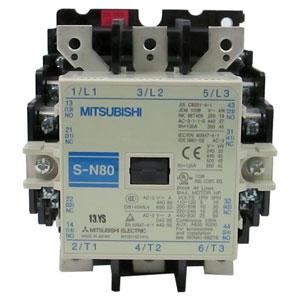 Công tắc tơ 3 pha MITSUBISHI S-N80 AC200V 2a2b 80A 45kW