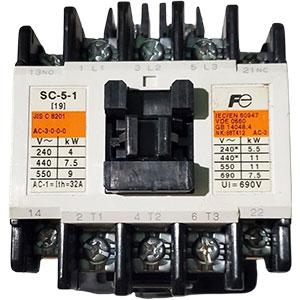 Khởi động từ (Contactor) FUJI SC-5-1 AC440V 1A1B