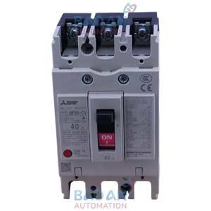 Aptomat khối (MCCB) MITSUBISHI NF63-CV 3P 40A 5KA .