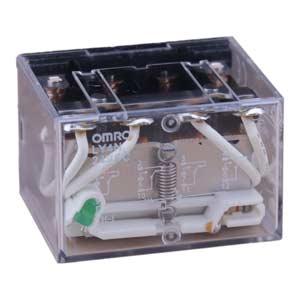 Rơ le công suất OMRON LY2N DC12 BY OMI 8 chân dẹt 10A