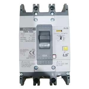 Aptomat chống giật 3 pha LS EBN103c 60A 100/300/500mA .