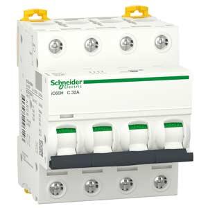 Aptomat cài SCHNEIDER A9F84432 4P, 32A, 15kA