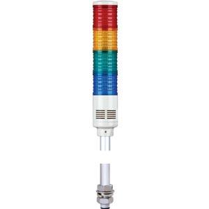 Đèn tháp QLIGHT ST45L-BZ-4-24-RAGB 4 tầng 24VAC/DC có còi