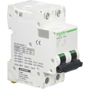 Aptomat cài SCHNEIDER A9N61532 2P, 20A, 6kA