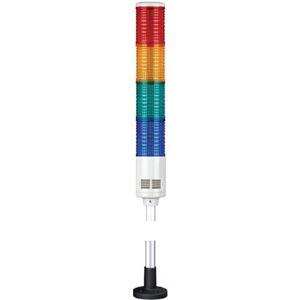 Đèn tháp QLIGHT ST56L-BZ-4-220-RAGB-QZ18 4 tầng 220VAC có còi