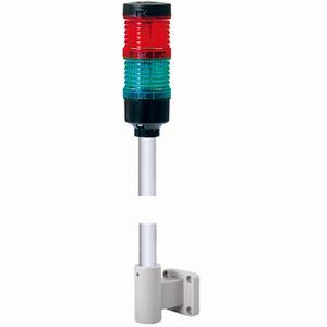 Đèn tháp QLIGHT QT50LF-2-220-RG-LW18 2 tầng 220VAC D50