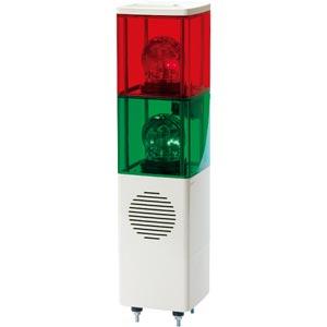 Đèn tháp QLIGHT SJD-WM-2-24-RG 2 tầng 24VDC đa âm