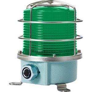 Đèn cảnh báo cho công nghiệp nặng/tàu thủy QLIGHT SH1LP-220-G 220VAC D125 màu xanh lá