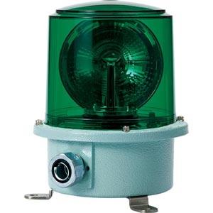 Đèn xoay cảnh báo cho công nghiệp nặng/tàu thủy QLIGHT SH2LR-24-G 24VDC D150 màu xanh lá