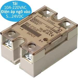 Rơ le bán dẫn 1 pha OMRON G3NA-610B DC5-24 tải: 10A 600VAC