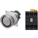 Nút ấn đường kính 22mm OMRON A22NL-MGA-TWA-P202-WE