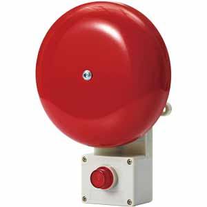 Chuông kèm đèn báo cho tàu thủy và công nghiệp nặng QLIGHT SAB200-24-CG