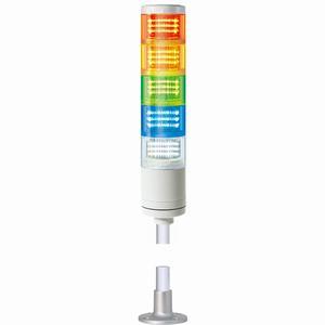 Đèn tháp QLIGHT QTC70L-5-12-RAGBW-SZ24 5 tầng 12VAC/DC D70