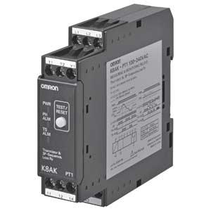 Relay bảo vệ động cơ nhiệt điện trở OMRON K8AK-PT1 100-240VAC