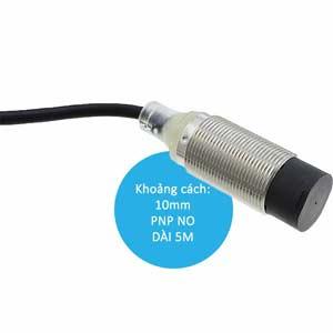 Cảm biến từ OMRON E2B-M18KN10-WP-B1 5M OMI 12-24VDC, PNP-NO, 10mm