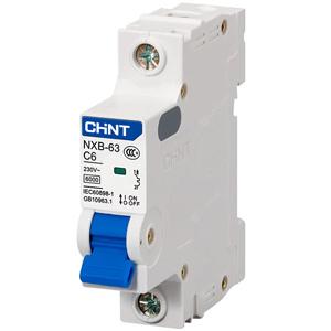 Áp tô mát cài cỡ nhỏ CHINT NXB-63 1P C6 6kA