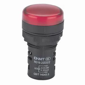 Đèn báo CHINT ND16-22DS/2 24V RED phi 22