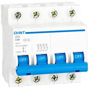 Cầu dao tự động CHINT eB 4P C40 4.5kA