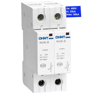 Thiết bị chống sét CHINT NU6-II 60kA/460V 2P