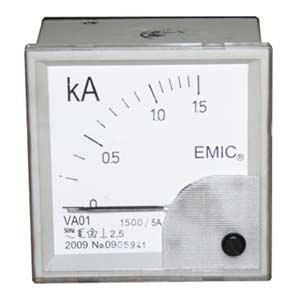 Ampe kế EMIC VA01 500/5A