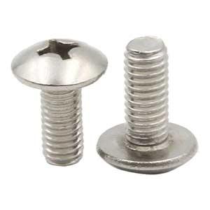 Bu lông tua vít chỏm cầu BAA-FASTENERS CRTH-201-M4x20 Inox 201