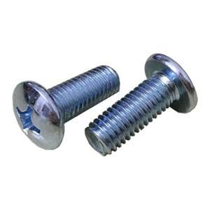 Bu lông tua vít chỏm cầu BAA-FASTENERS CRTH-WZ-M3x8 Mạ kẽm trắng