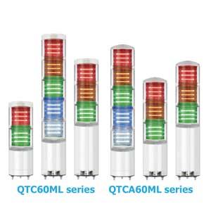 Đèn tháp QLIGHT QTC60ML-4-24-RAGB 4 tầng 24VAC/DC D60