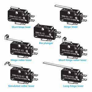 Công tắc hành trình cơ bản loại nhỏ OMRON D2MV-01L2-1C2